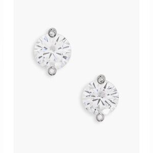 Kate Spade New York brilliant statements duo prong stud earrings With TAG